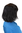 81095QHH-2 Lady Quality Wig 100% Human hair medium length black brown 12*