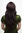 Lady Quality Wig very long dark brown mix mahogany wild & wavy look 3432-2T33