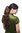Hairpiece Ponytail with Mini Claw Clamp/Clip and Drawstring long full voluminous curly curls brown
