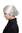 Party/Fancy Dress/Halloween Wig grey with hairbun Grandma, Gramma, Old Governess