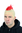 Party/Fancy Dress/Halloween RED MOHAWK on bald head Punk Anarchy 4201-PC13