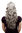 Hairpiece PONYTAIL extension long MASSIVE volume curly AMAZING curls kinks silver grey gray 23"