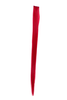 1 Clip-In Strähne glatt Dunkles Pink-Rot FKJ-1-T2314