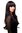 Lady Quality Wig dark brown sexy wide fringe straight long Cleopatra Femme Fatale G3920-4