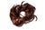 FQ-3075-8H12 Scrunchy Hair Piece hair band voluminous wild curled streaked brown mix highlights