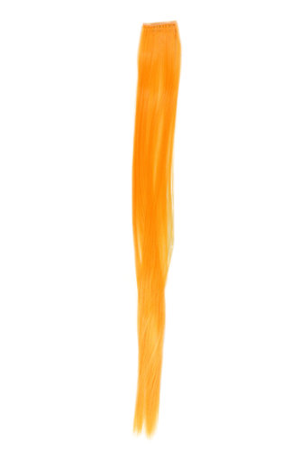 1 Clip-In Strähne glatt Orange YZF-P1S18-T1064
