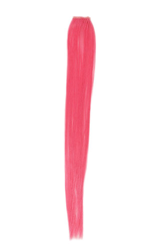 YZF-P1S18-T1920 One Clip Clip-In extension strand highlight straight micro clip dark pink
