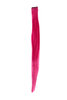 YZF-P1S18-T2127 One Clip Clip-In extension strand highlight straight micro clip dark pink