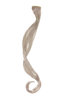 YZF-P1C18-T4503 One Clip Clip-In extension strand highlight curled wavy micro clip long ash blond