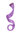 YZF-P1C18-TF2403A One Clip Clip-In extension strand highlight curled wavy micro clip light purple