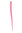 One Clip Clip-In extension strand highlight straight micro clip, 1,5 inch wide, 25 inches hot pink