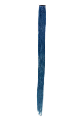 1 Clip-In Strähne glatt Kobaltblau YZF-P1S25-T2913