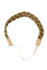 YZF-3080-24 Hairpiece braided plaited hair braid hairband Alice band light ash blond