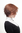 Lady or Men Quality Wig Cosplay short but extravagant wild frayed cut brown redbrown