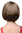 WIG ME UP ® - Lady Quality Wig short Page Bob fringe bangs light brown brunette 703-19F
