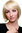 Lady Quality Wig short Page Bob fringe bangs mixed blond platinum blond highlights ends703-24BT613