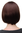 WIG ME UP ® - Lady Quality Wig short Page Bob bangs fringe mahogany reddish brown 703-33