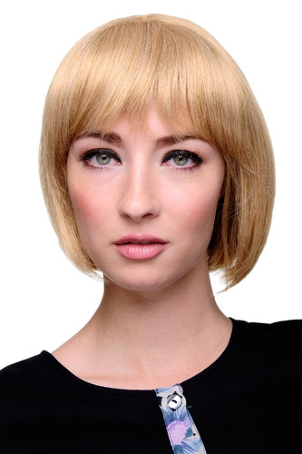 WIG ME UP ® - Lady Quality Wig short Page Bob gold blond and bright blond mixed 703-611B