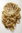 Hairpiece Halfwig 7 Microclip Clip-In Extension curls long & full medium goldblond + bright blond