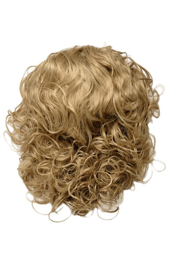 Hairpiece Halfwig 7 Microclip Clip-In Extension curly curls long full & thick long medium blond