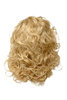 Hairpiece Halfwig 7 Microclip Clip-In Extension curly curls long full & thick long bright goldblond