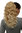 Hairpiece Ponytail with 2 combs/clips & elastic draw string long curls voluminous blond + platinum