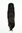 Hairpiece micro clamp, combs, elastic draw string straight voluminous very long dark brown 23 "
