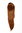 Hairpiece micro clamp, combs, elastic draw string straight voluminous very long copper brown 23 "