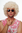 Party/Fancy Dress/Halloween WIG gigantic super volume BRIGHT BLOND disco AFRO funky huge HAIR!