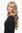 Stunning Lady Quality Wig very long wavy long fringe (for side parting) light ashblond ash blond