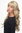 Stunning Lady Quality Wig very long wavy long fringe (for side parting) ashblond ash blond