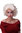 Party/Fancy Dress/Halloween Lady WIG curly wavy BRIGHT BLOND platinum blonde Hollywood Diva Marilyn