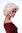 Party/Fancy Dress/Halloween Lady WIG curly wavy BRIGHT BLOND platinum blonde Hollywood Diva Marilyn