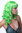 Party/Fancy Dress/Halloween Lady WIG long GREEN slightly curly FRINGE disco LM-142