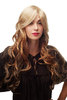 A6-G15 Lady Quality Wig breathtakingly beautfiful brown blond mix voluminous wavy very long