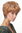 Damenperücke Kurzhaarfrisur Blond Wellig Modell: 4066