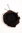 Dutt Haarknoten 60er lockig dunkelbraun Modell: NHA-004A