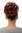 Q840-35 Hairpiece Hairbun Bun Hair Rose bushy voluminous red brown/rust brown