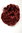 Q840-39 Hairpiece Hairbun Bun Hair Rose bushy voluminous aubergine burgundy red