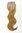 Hairpiece PONYTAIL (comb & ribbon wrap-around system) extension full volume long straight goldblond