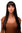 WIG ME UP ® GFW373-4 Sexy Lady Quality Wig long straight fringe bangs dark brown 23"