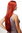 3217-135 Lady Quality Wig Cosplay very long straight middle parting dark red approx 29,5 "
