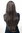 Lady Quality Wig Cosplay very long straight middle parting dark grey brown streaked with silver