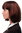 7803-33A/130 Lady Quality Wig short Page Long Bob Longbob fringe bangs brown copper red mixed