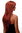 Lady Quality Wig Cosplay very long long bangs fringe can part to side straight dark copper red