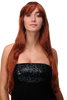 Lady Quality Wig Cosplay very long long bangs fringe can part to side straight copper red