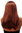 WIG ME UP ® SA-151-130 Lady Quality Wig long straight beautiful middle parting copper red 23" inch