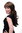Lady Quality Wig very long beautiful curling ends straight top fringe bangs medium gold brown