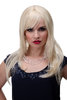 3280-303/220 Lady Quality Wig long straight sexy long fringe bangs bright gold blond mix 19,5 inch