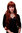 Lange natürliche Damen Perücke Rot Kupferrot 6311-130